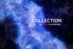 Abstract space backgrounds