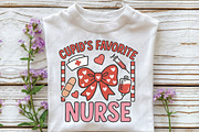 Cupid's Favorite Nurse PNG, an Illustration by CraftArtStudio (Thumbnail 2 of 4)