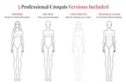 Female Fashion Croquis High Heels, a Person Illustration by Shorena Fashion Draws (Thumbnail 3 of 8)
