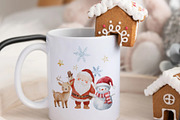 Cute Christmas Clipart – 53 PNG, a Seasonal Illustration by OKArtHub (Thumbnail 9 of 9)