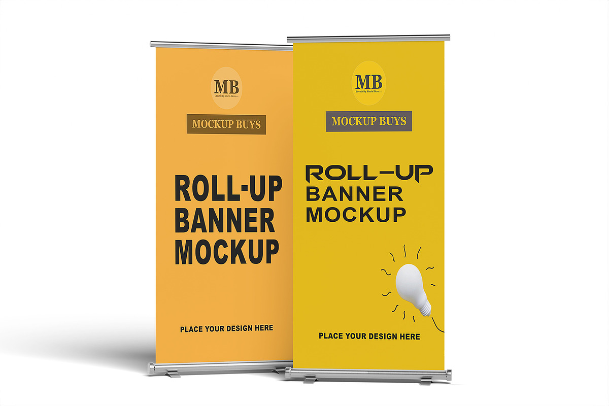Stand Banner Mockup, an Advertising Mockup by mockupbuys (Photo 5 of 13)