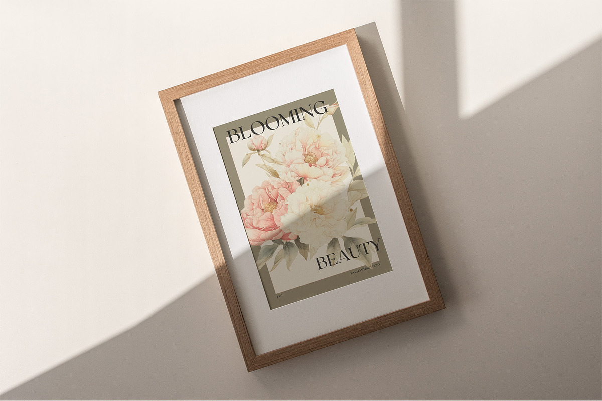 Vintage Peonies, a Decorative Illustration by PeDe Designs (Photo 6 of 7)