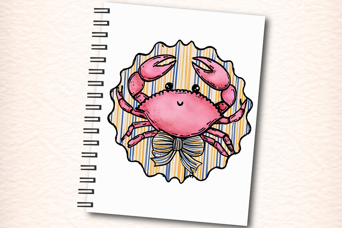 Fisherman Sardines Aesthetic Clipart, an Illustration by Digital Artistic99 (Photo 6 of 11)