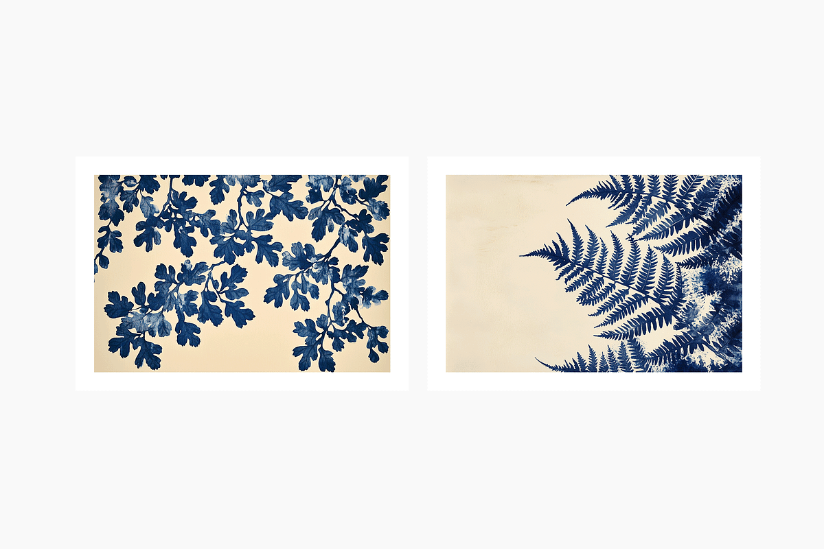 Blik Co. Organic Leaf Patterns, a Texture Illustration by milatovar (Photo 6 of 24)