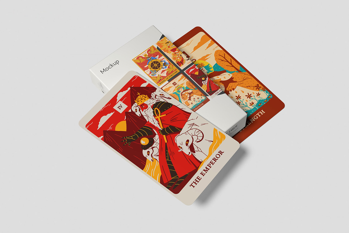 Tarot Mockup, a Product Mockup by Jestdio (Photo 12 of 17)