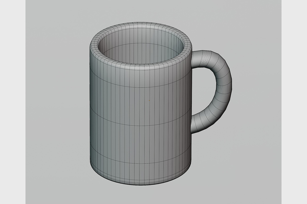 Mug 3d model, an Object 3D Model by fahad121 (Photo 5 of 5)