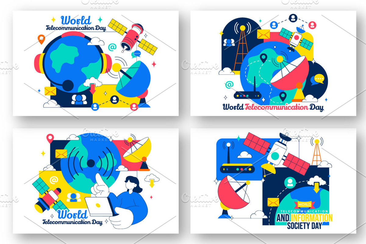 10 World Telecommunication Day, a Technology Illustration by denayunebgt (Photo 3 of 4)