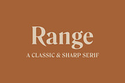 Range — A Vintage Classic Serif Font, a Font by Inlay Studio (Thumbnail 1 of 7)