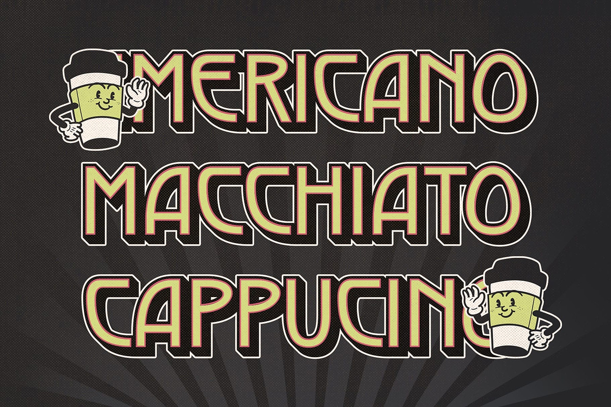 Jacelon 3D, a Sans Serif Font by Craft Supply Co. (Photo 3 of 8)