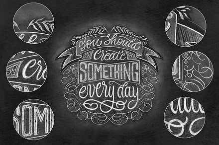 Chalk Script Procreate Brush Kit | Brushes ~ Creative Market