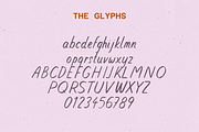 Daisy chain brush font, a Script Font by zansari foundry (Thumbnail 2 of 2)