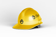 Construction Helmet Mockup, a Product Mockup by SLAB! Design (Thumbnail 4 of 6)