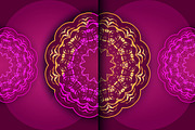 Mandala Oriental Floral art Bundle, a Background Graphic by NJ Himel (Thumbnail 81 of 97)