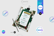 Christmas Menu Flyer Template, a Flyer Template by Aam360 (Thumbnail 2 of 3)