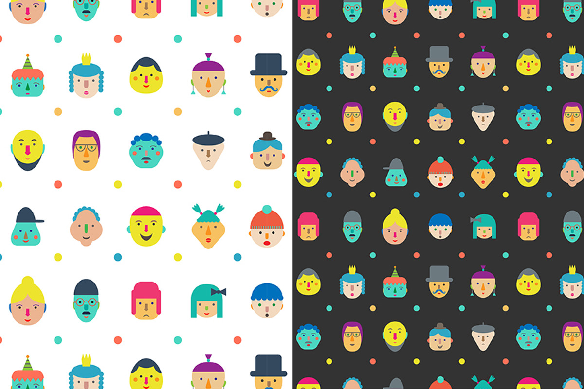 20 faces. Flat gesign., an Icon by Lera Efremova (Photo 3 of 3)