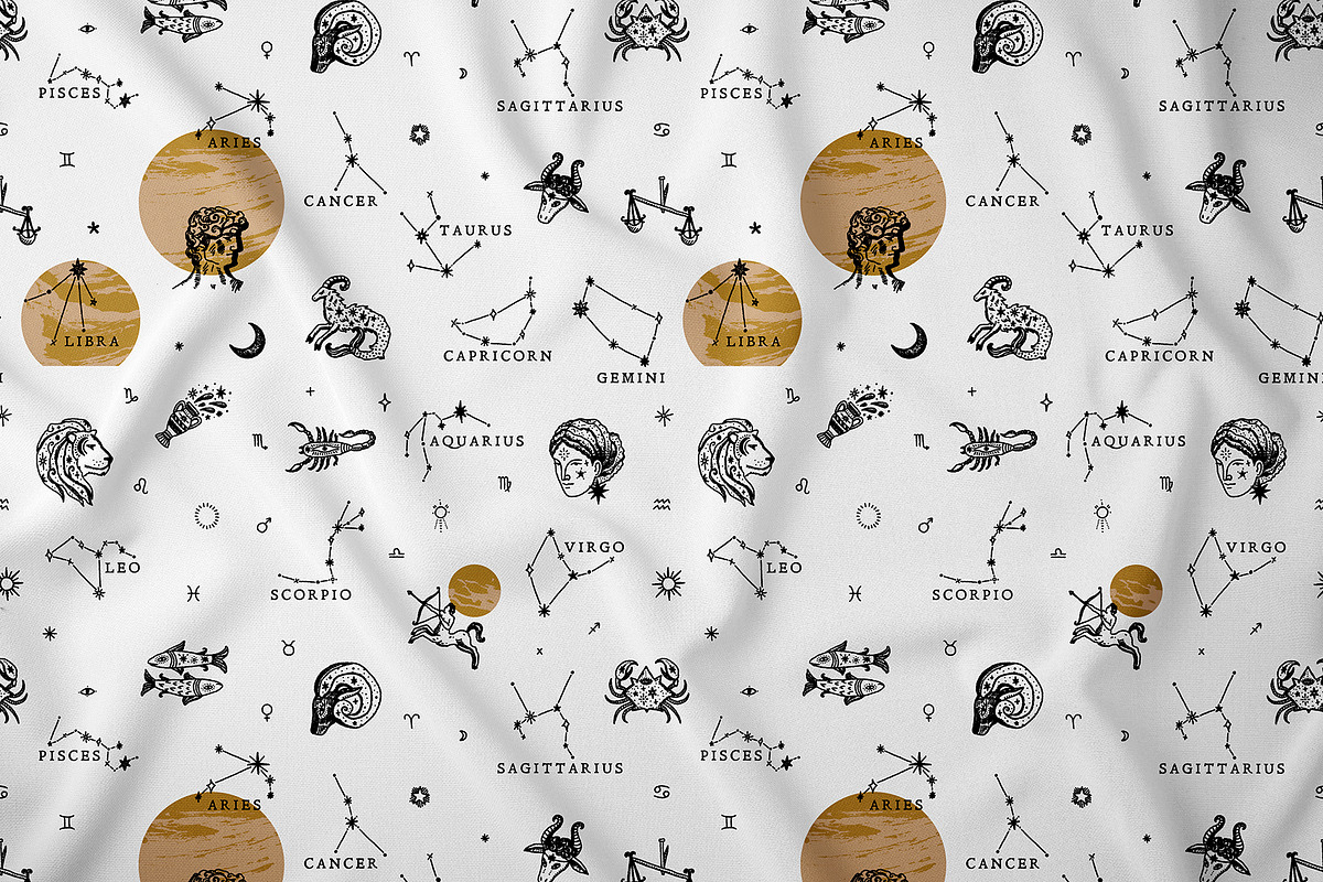 Zodiac Signs Bundle, an Animal Illustration by Annie Konst (Photo 6 of 13)
