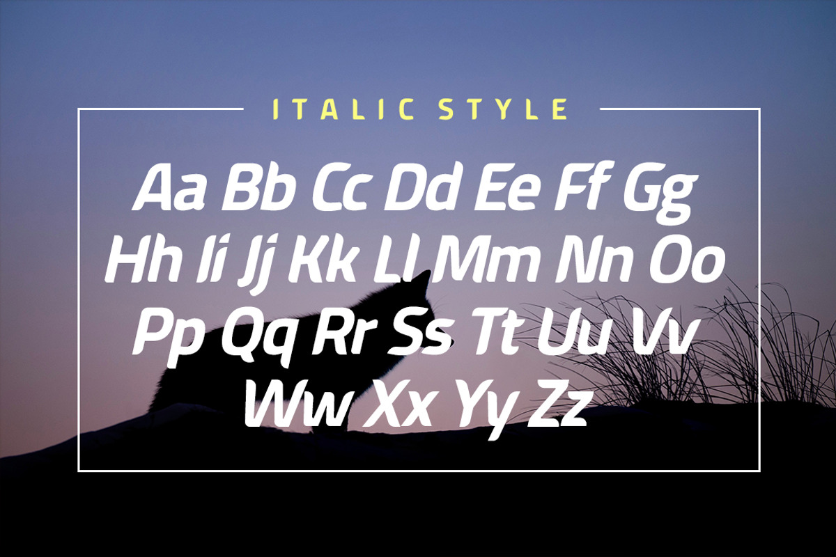 American Fox Font preview 6