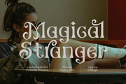 Magical Stranger Font, a Blackletter Font by madeDeduk (Thumbnail 1 of 10)