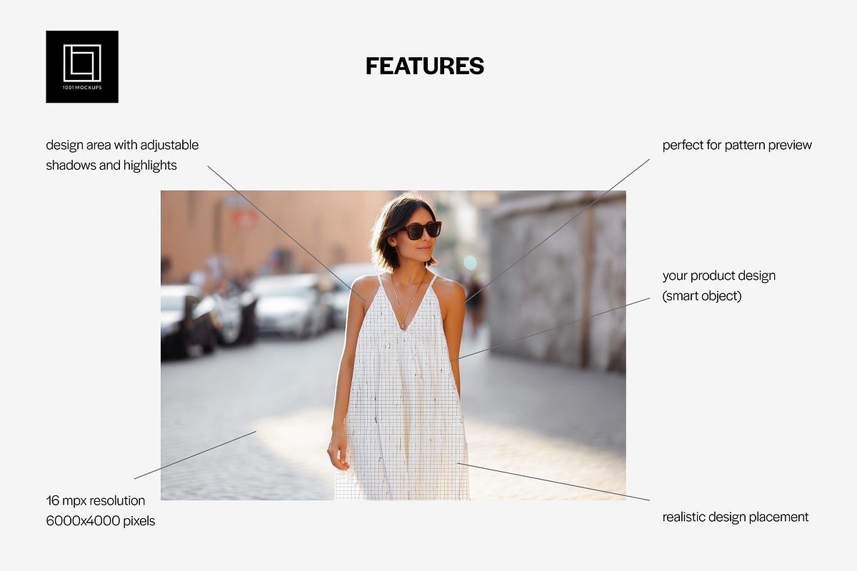 Loose Strappy Summer Dress Mockup, a Shirt Mockup by 1001 mockups (Photo 2 of 8)