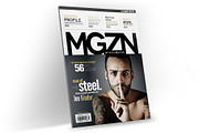 Magazine Template InDesign 02, a Magazine Template by Love Graphic Design (Thumbnail 1 of 36)