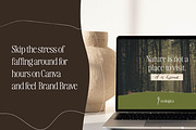 Earthy Eco Nature Brand Logo Kit, a Branding & Logo Template by CreativeWilderness (Thumbnail 15 of 19)