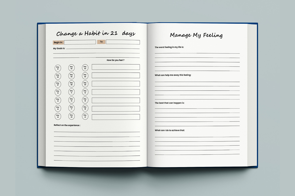 Gratitude & Prayer Journal Canva, a Stationery Template by Mustafiz (Photo 6 of 11)