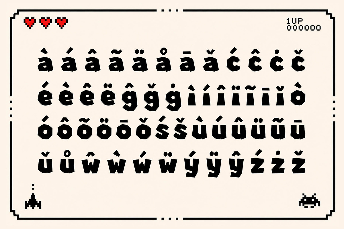 SuperBros - Bold Retro Display Font, a Sans Serif Font by RC graphics (Photo 5 of 6)