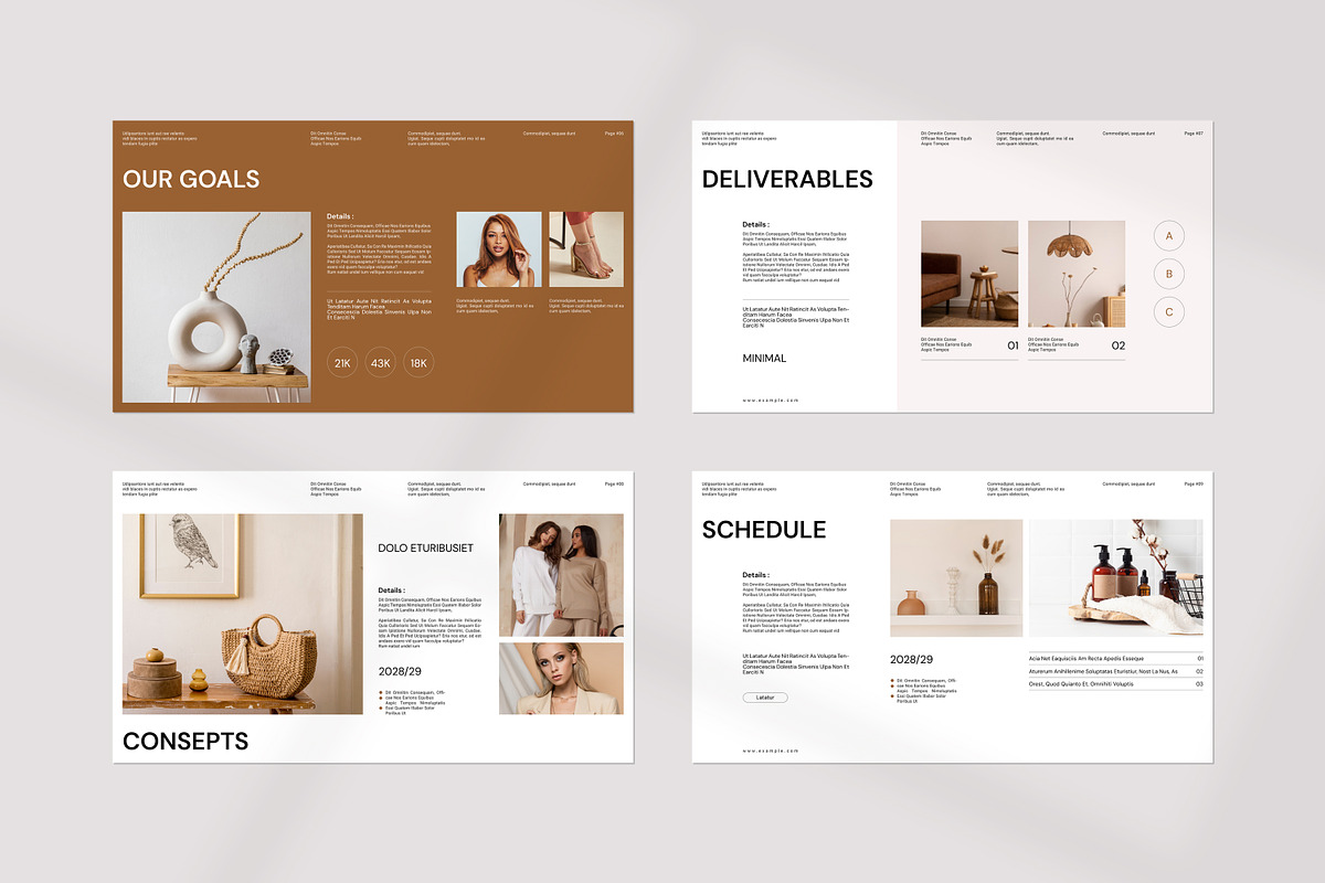 Brand Portfolio Presentation Templat, a Presentation Template by PrintIdea (Photo 3 of 6)
