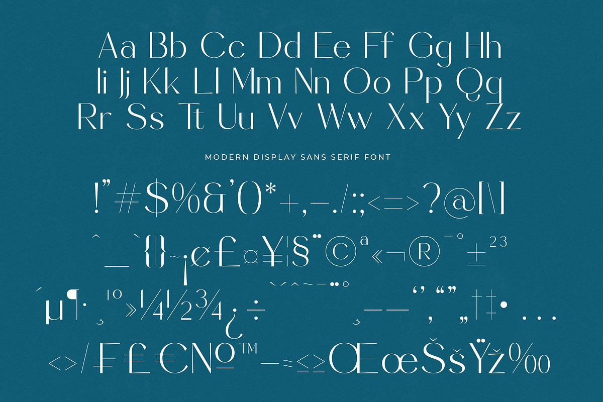 Sunveil Orange Modern Display Font, a Sans Serif Font by timelesstype.co (Photo 19 of 20)