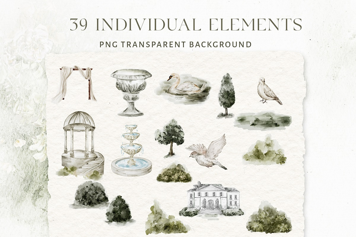 watercolor wedding creator, an Object Illustration by BlumenSoul (Photo 10 of 10)