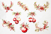 Christmas Garlands PNG Overlays, an Object Graphic by PixelJungle (Thumbnail 4 of 4)