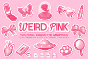 Weird Pink/ Y2K Graphics, an Object Graphic by ALICE_SHOP.EXE (Thumbnail 1 of 5)