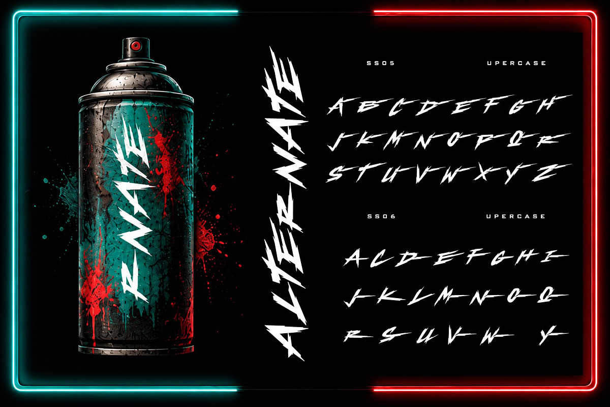 Mecka Brush Typeface, a Script Font by alit design (Photo 7 of 20)