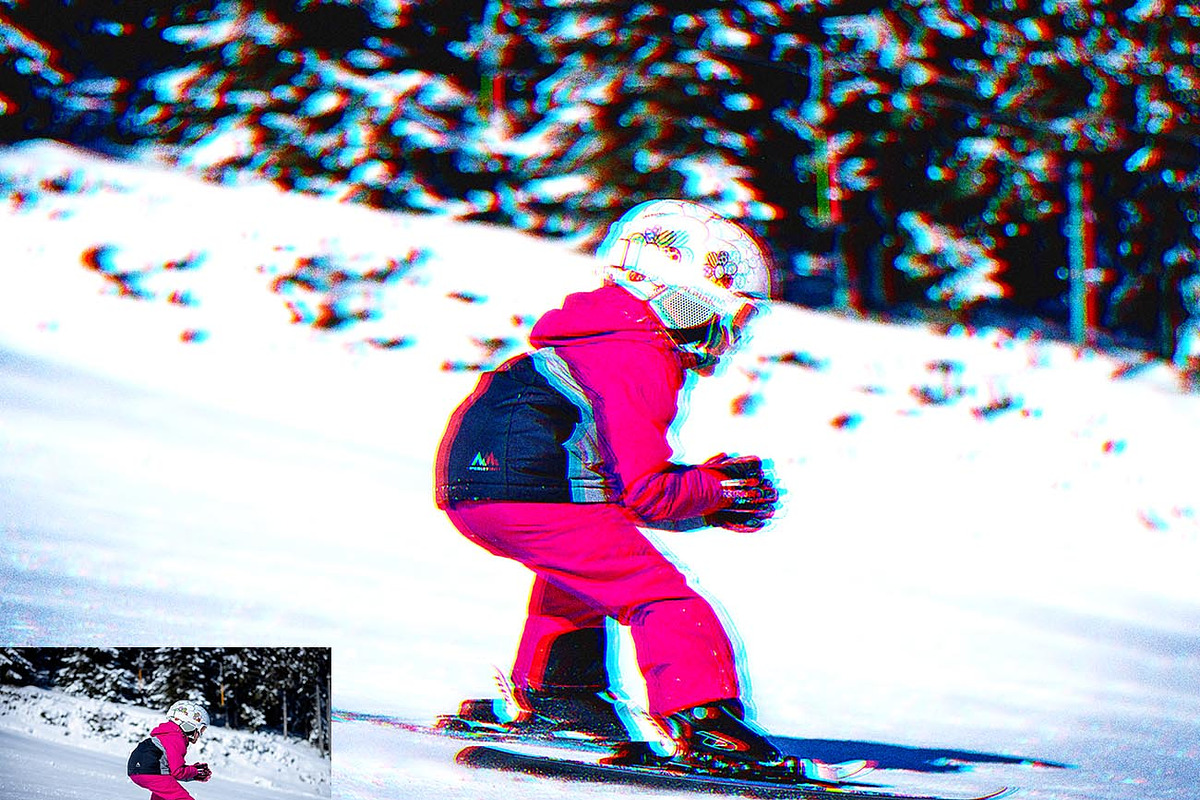 Invisible Glitch Effect Ps Action, an Action Add-On by Studio Retouch (Photo 5 of 11)