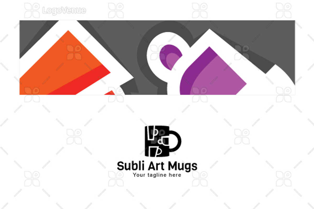 Subli Art Mugs - Sublimation Product, a Branding & Logo Template by VecRas