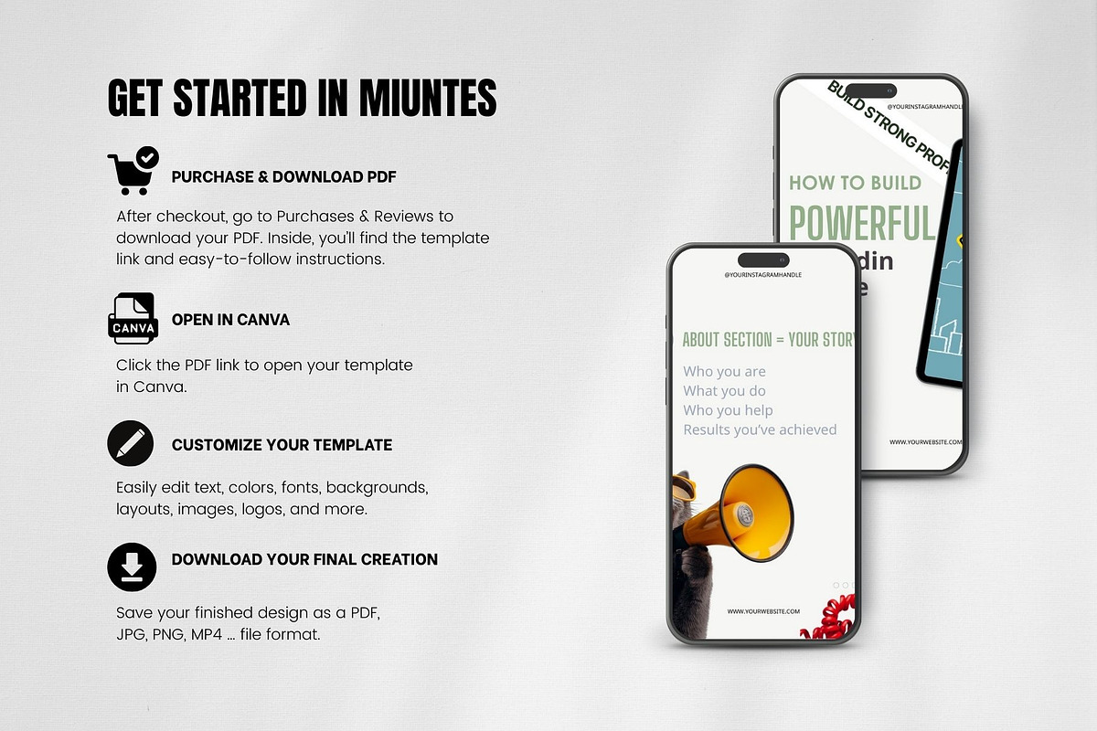 Career Coach IG Carousel Template, a Social Media Template by CreativeTempHub (Photo 9 of 9)