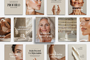 Skincare Instagram Canva Templates, a Social Media Template by COCO Designs (Thumbnail 1 of 21)