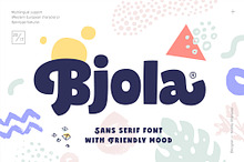 Bjola Sans Serif