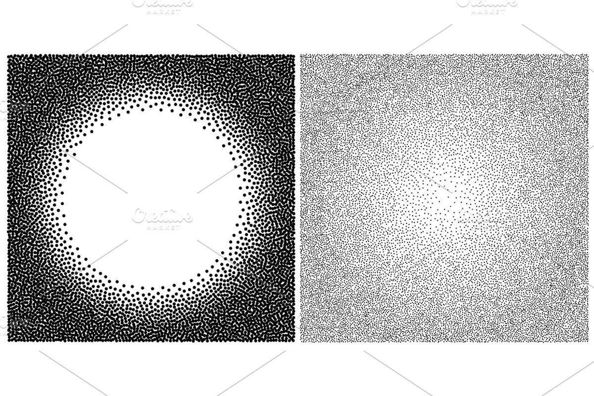 Halftone collection., a Texture Graphic by xgart (Photo 5 of 9)