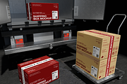 Shipping Box Mockup, a Packaging Mockup by Bartama Graphic (Thumbnail 2 of 5)