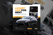 Rent a car social media post, a Social Media Template by Tanmoy Topu (Thumbnail 3 of 5)