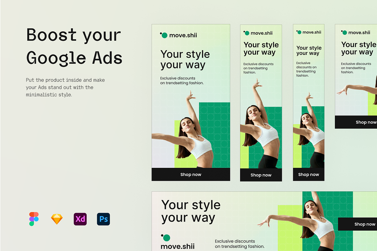 eCommerce Fashion - Business Banners, an Advertising Mockup by Petr Bilek (Photo 3 of 3)