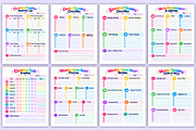 Cleaning & Home Reset Planner, a Stationery Template by Mustafiz (Thumbnail 4 of 4)