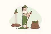 Zoologists Illustration, an Object Graphic by Jump Studio (Thumbnail 5 of 14)