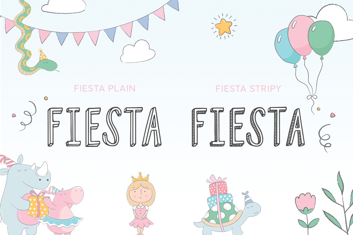 Fiesta Font Duo (ONLY $9) preview 2