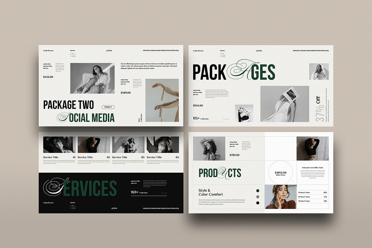 Services & Pricing Guide Template, a Presentation Template by StyleArt (Photo 7 of 13)