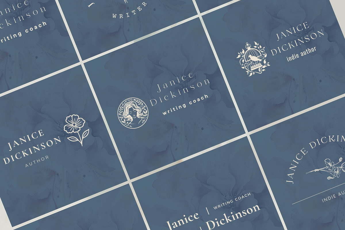 Editable logo design for writers, a Branding & Logo Template by Petite Zakka Boutique (Photo 2 of 7)