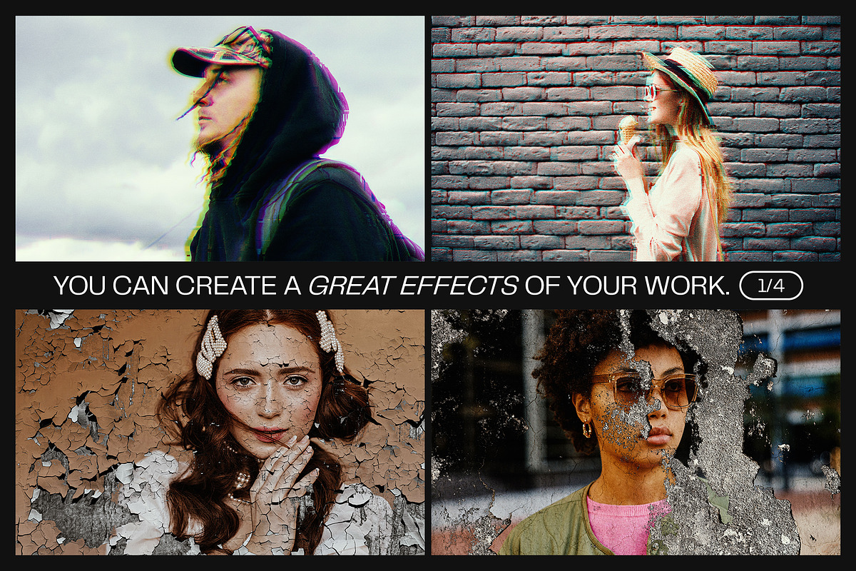 12 Photo Effect Templates, a Layer Style Add-On by iDoodle Studio (Photo 3 of 6)