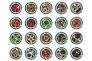 Collection of various bowl soup, an Object Graphic by pikepicture (Thumbnail 2 of 3)