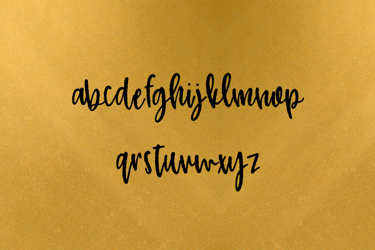 Nickely - A Textured Script preview 6
